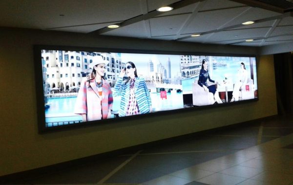Dubai Mall Metrolink Light Boxes