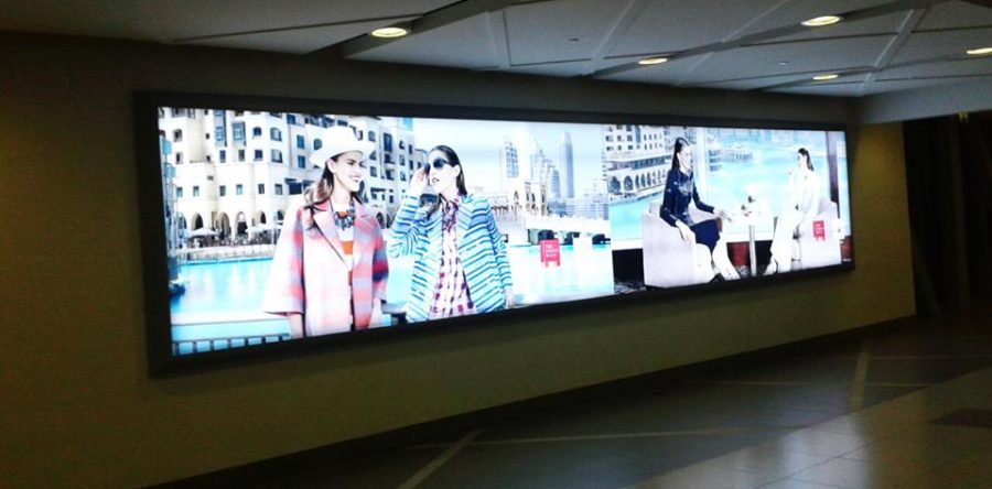 Dubai Mall Metrolink Light Boxes