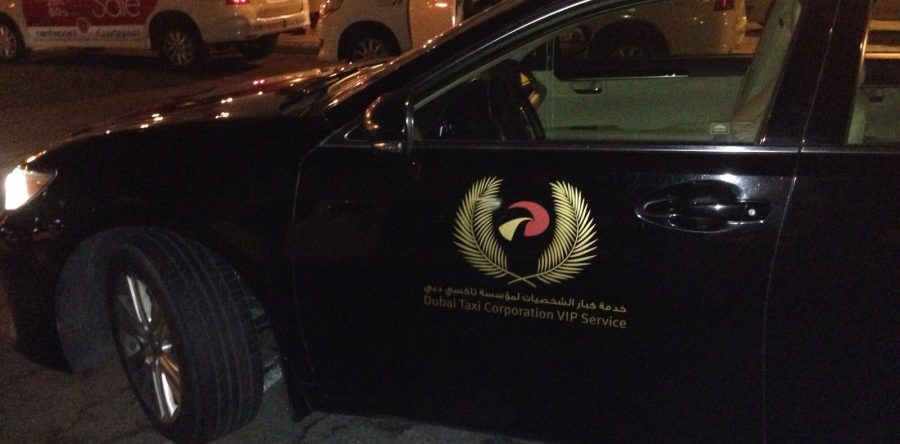 Dubai Taxi – Vehicle Logo Branding