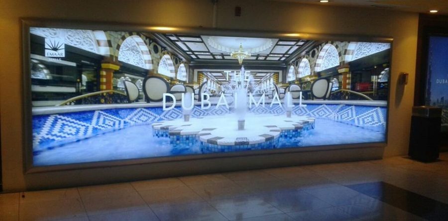 Dubai mall Branding