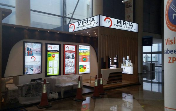Exhibition Counter Branding – World Trade Center