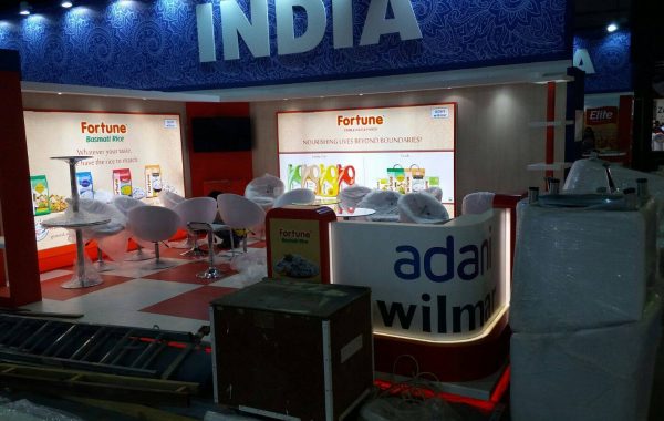 Exhibition Counter Branding – World Trade Center