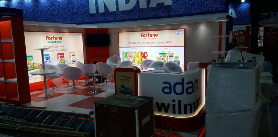 Exhibition Counter Branding – World Trade Center