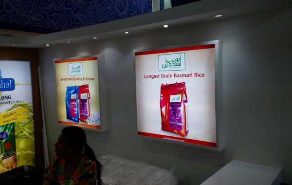 Exhibition Counter Branding – World Trade Center