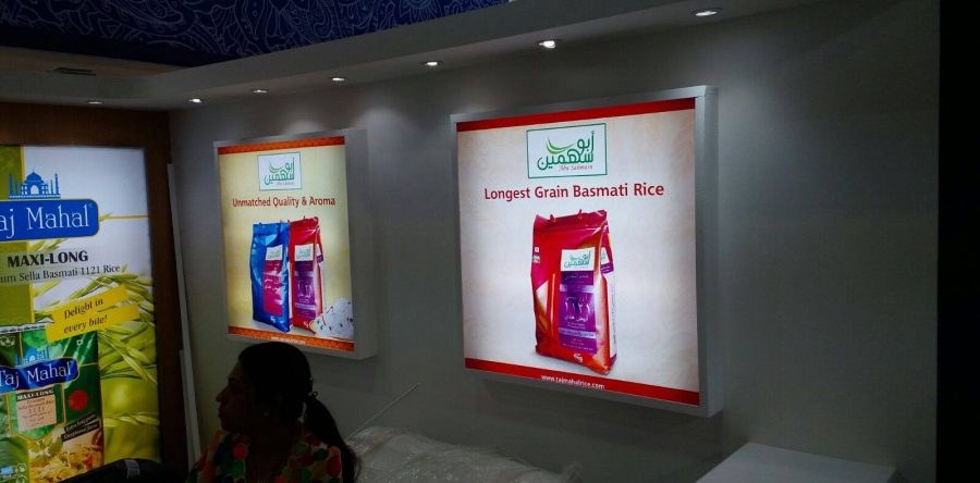 Exhibition Counter Branding – World Trade Center