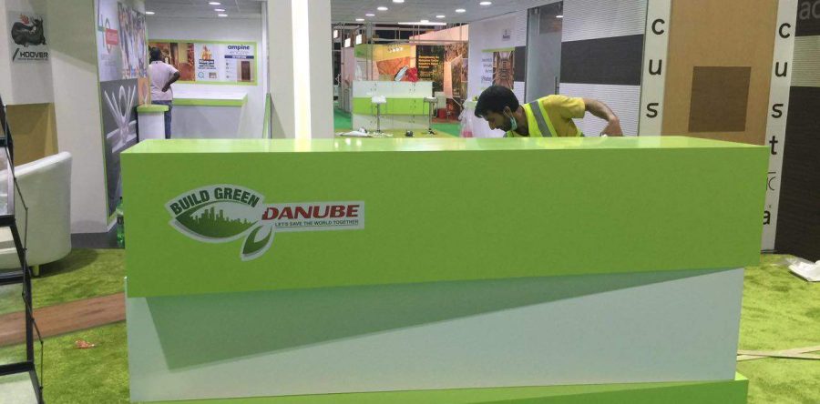 Exhibition Counter branding