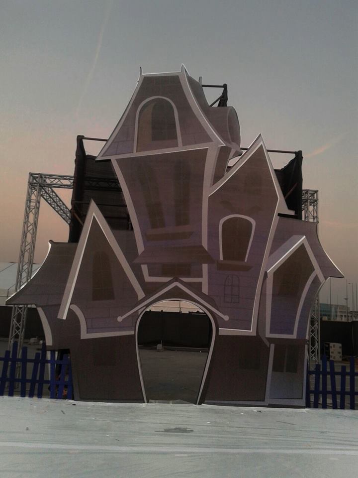 Haunted house, in Abu Dhabi Neighbourhood Digital Printing DUBAI UAE