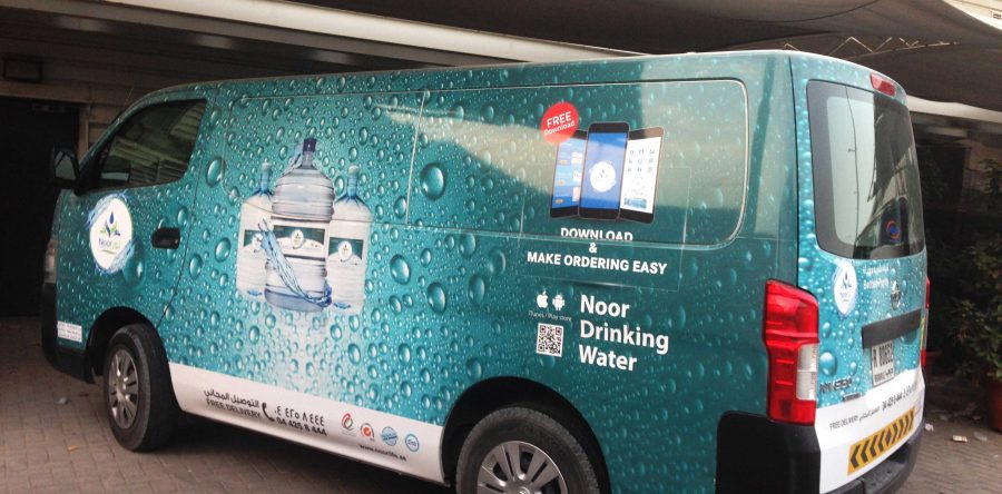 Noor Life Pure Water – Vehicle branding