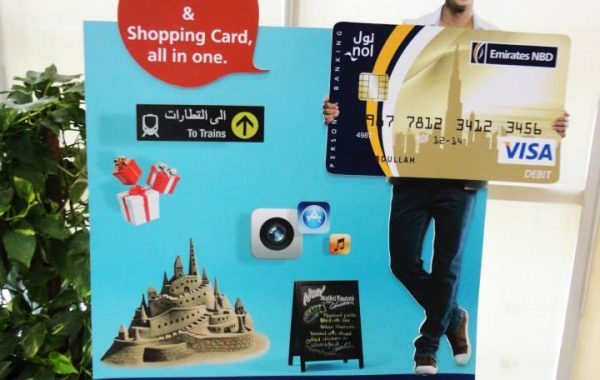Emirates NBD – Promotional Stand