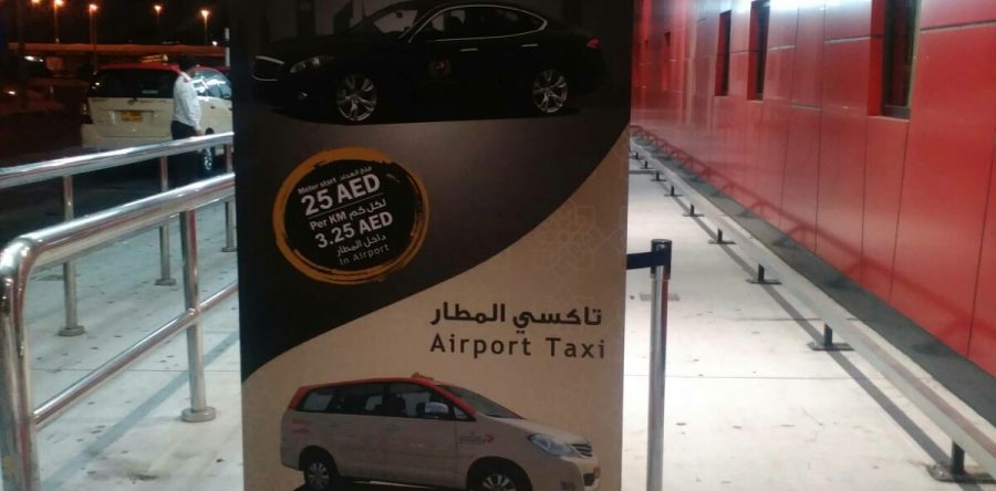 Dubai Taxi – Promotional Display