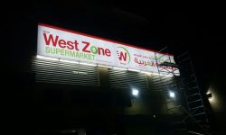 West Zone – signage
