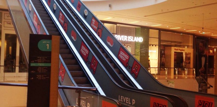 Yo Sushi Campaign in Dubai Mall