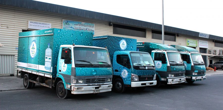 Noor Life Pure Water – Vehicle branding