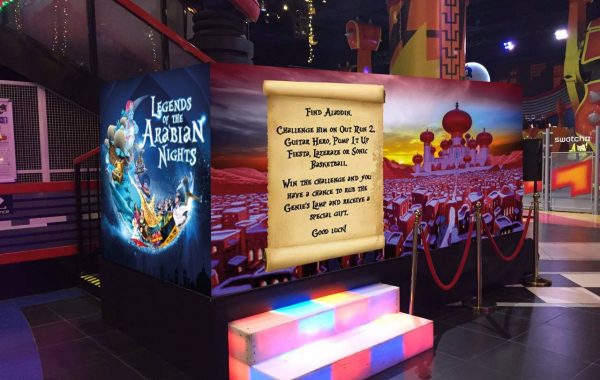 Legends of Arabian Nights: Branding in Dubai Mall