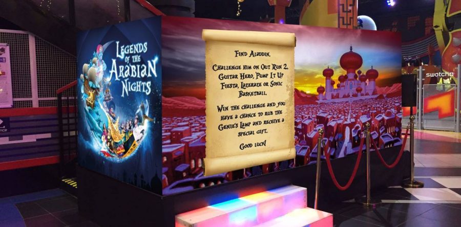 Legends of Arabian Nights: Branding in Dubai Mall