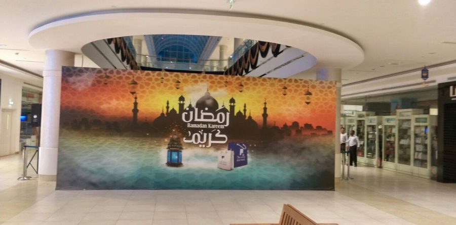Stage branding in Hili Mall