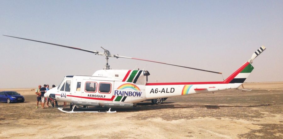 Helicopter Branding  For Rainbow Milk