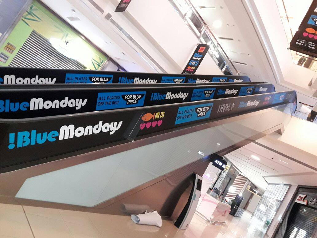 Yo Sushi Campaign Dubai marina mall Neighbourhood Digital Printing