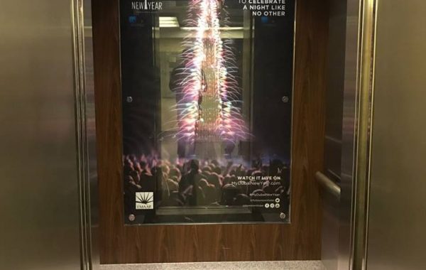 New year campaign in Dubai Mall
