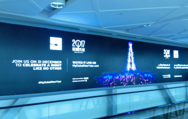 New year campaign in Dubai Mall