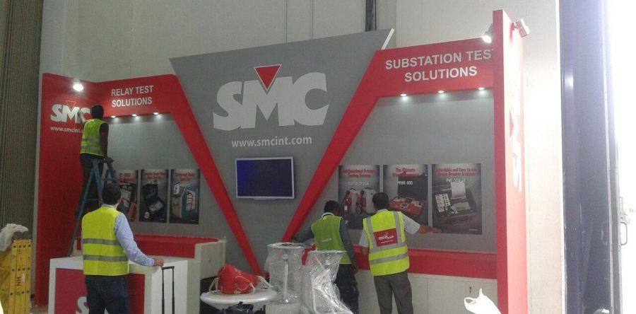 Exhibition stand branding