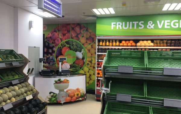 Westzone Barsha Branch: Supermarket internal and external brandings