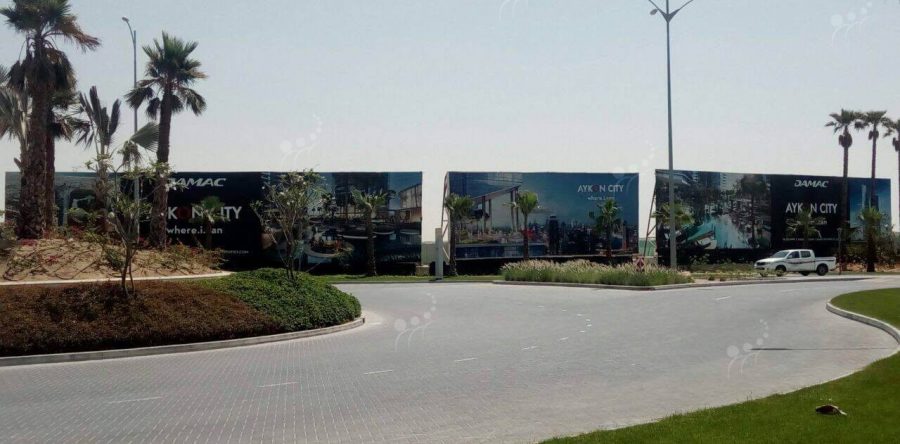 DAMAC Outdoor Branding