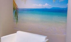 Serene Business Center Wall branding