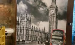 Serene Business Center Wall branding