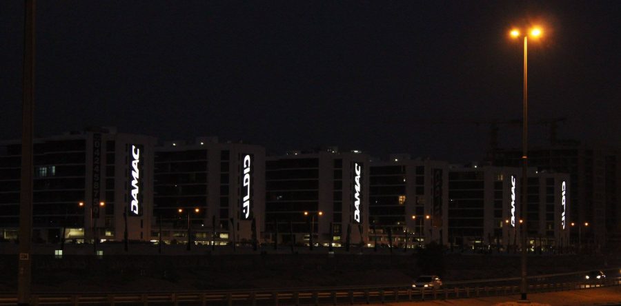 Damac building signages