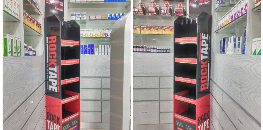 Custom made product stand