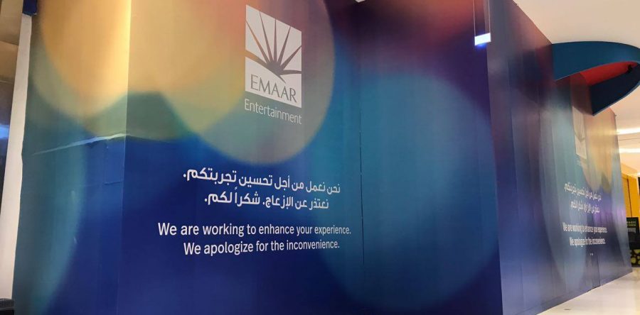Hoardings for Dubai Mall – Emaar
