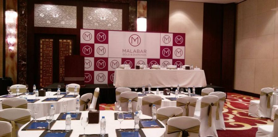 Backdrops for  Malabar Gold Dubai
