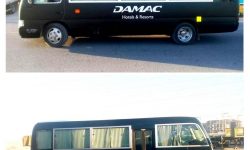 Vehicle Branding for DAMAC
