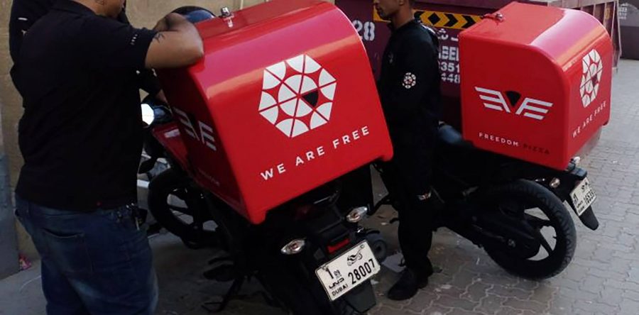 Freedom Pizza – Bike Branding