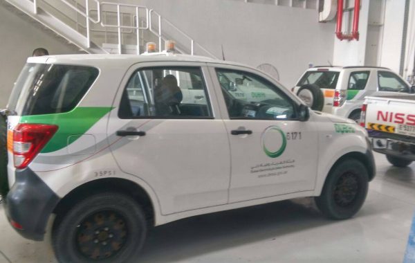 Vehiclebranding  For Dubai Electricity and Water Authority (DEWA)